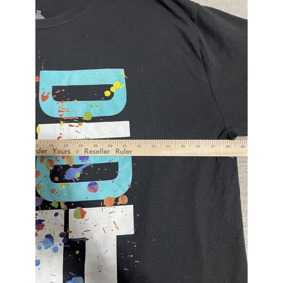Just Did It Shirt Legend Graphic Colorful T-Shirt - Men's Size 4XL Black - Picture 3 of 7